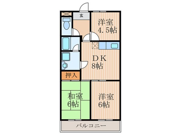 新生マンションの物件間取画像